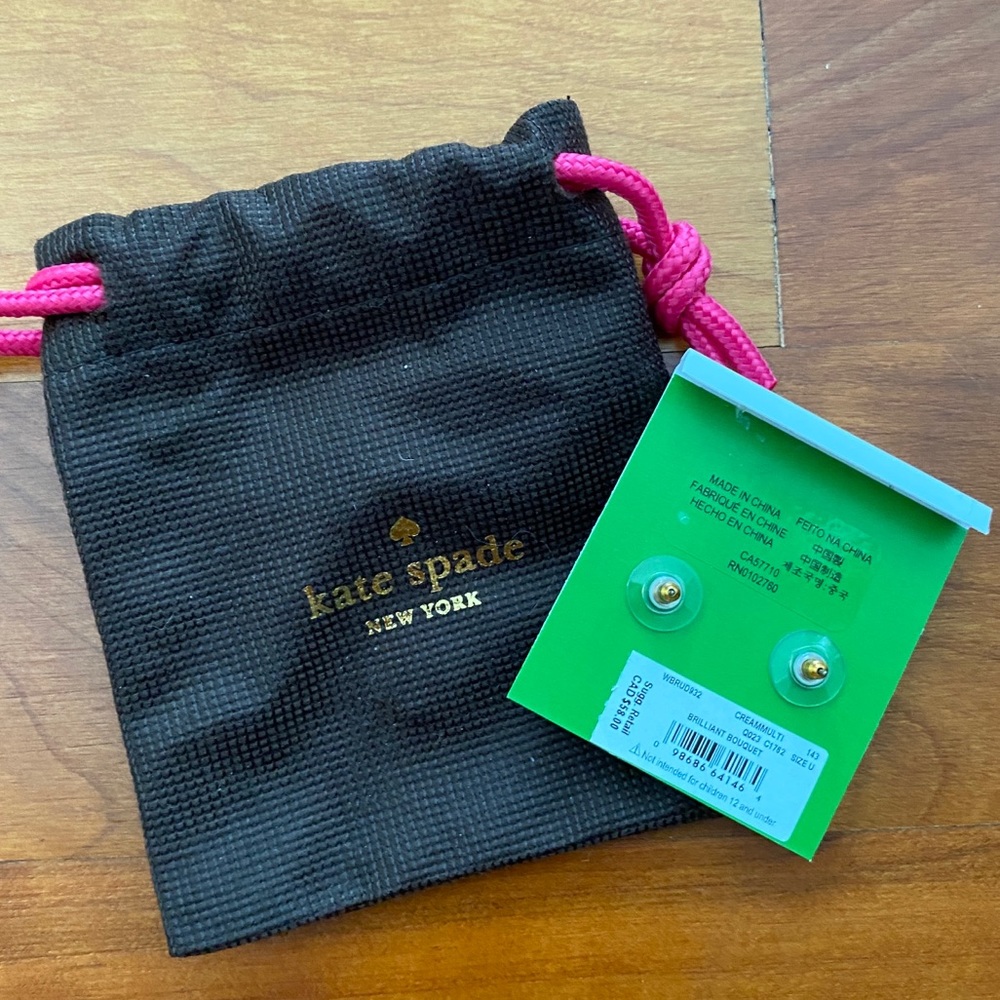 NWT Kate Spade Earrings - Picture 2 of 2